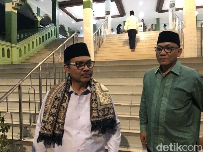 Wali Kota Jogja, Hasto Wardoyo saat ditemui wartawan di Kompleks Balai Kota Jogja, Jumat (28/2/2025).