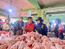 Sidak Pasar di Pangkalpinang, Satgas Polda Babel Dapati Harga Cabai Naik