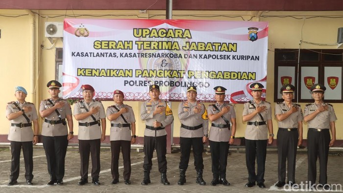 Sertijab Polres Probolinggo