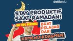 Infografis: Tips Stay Produktif Saat Ramadan Buat Pelajar dari Kemendikdasmen