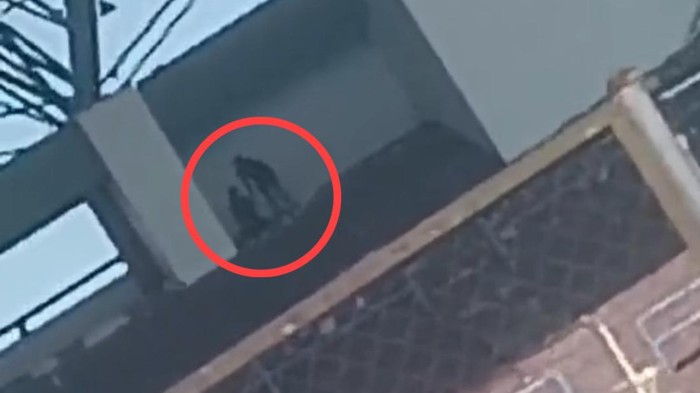 Viral di media sosial sejoli diduga mesum di Stadion La Patau Matanna Tikka, Kabupaten Bone.