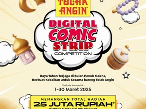 Tolak Angin Ajak Berbagi Kebaikan Saat Ramadan Lewat Kompetisi Comic Strip