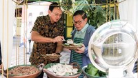 Bahkan, ia kerap berdiskusi sambil makan bersama. Salah satunya dengan Gubernur DKI Jakarta, Pramono Anung. Foto: Instagram @basukibtp