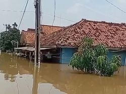 Banjir 1,5 Meter Terjang Karangligar Karawang, 151 Keluarga Mengungsi
