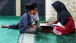 Semangat Anak-anak Menghafal dalam Dauroh Al-quran bulan Ramadan di Aceh