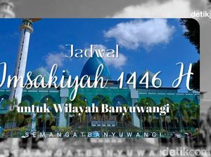 Jadwal Imsak Banyuwangi dan Sekitarnya Rabu 26 Maret 2025
