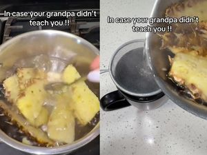 Jangan Dibuang! Kulit Nanas Bisa Diracik Jadi Teh Anti-Inflamasi