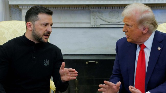 Bantuan Militer AS untuk Ukraina Disetop Trump