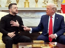 Pemimpin Eropa Bersatu Bela Zelensky Setelah Adu Mulut dengan Trump