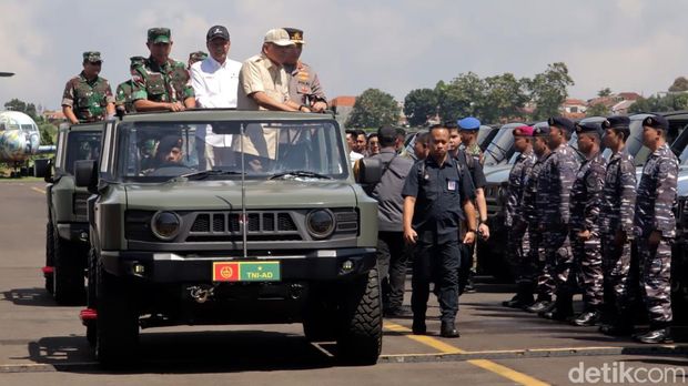 MV3 Maung produksi PT Pindad yang jadi kendaraan operasional TNI dan Polri.