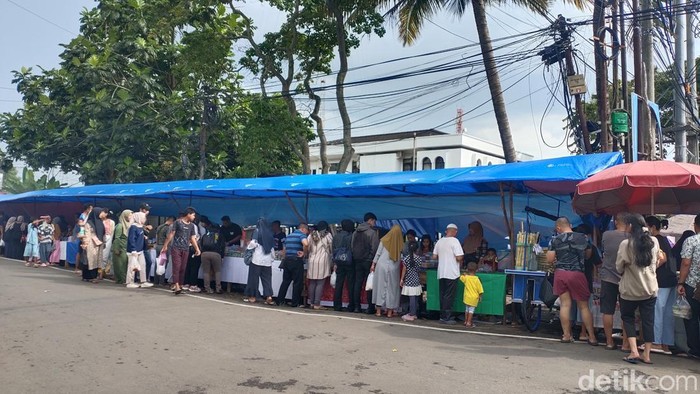 Pasar Bedug Jalan Ratna Palembang.