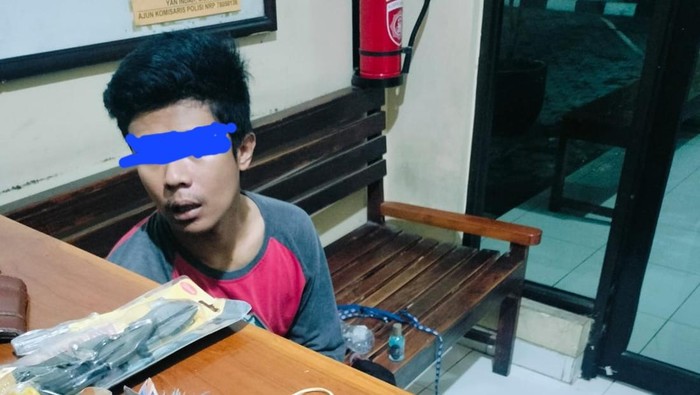 Pelaku pencurian di warung sayur dan toko grosir di Trimulyo, Jetis, Bantul.