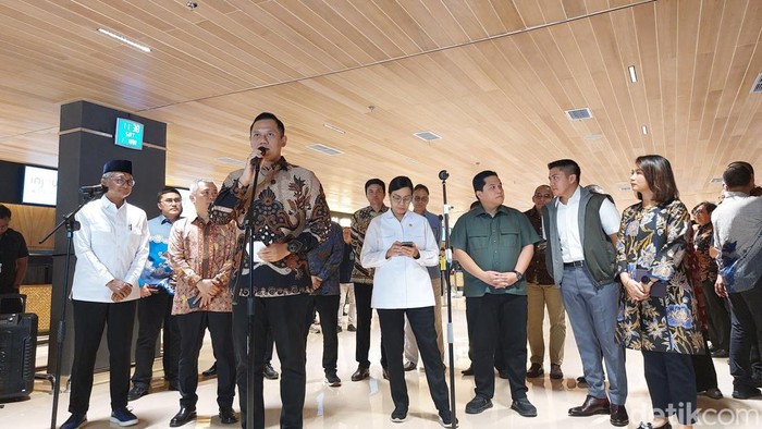 Menko Infrastruktur dan kewilayahan Agus Harimurti Yudhoyono (AHY)