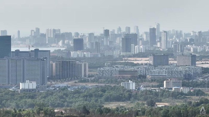 Penampakan kota Sihanoukville