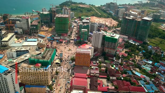 Penampakan kota Sihanoukville