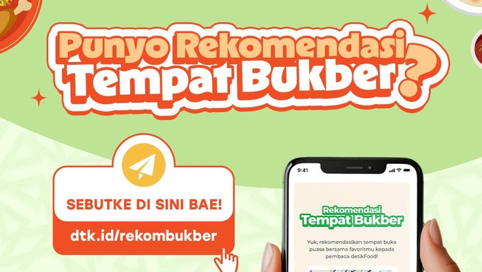 Poster Rekomendasi Tempat Bukber