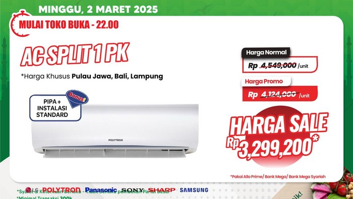 Transmart Full Day Sale 2 Maret 2025