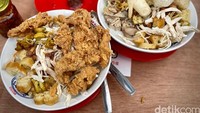 Kemudian di Indonesia, bubur ayam masuk ke salah satu menu favorit sarapan yang enak. Foto: Site Culinary/Visual