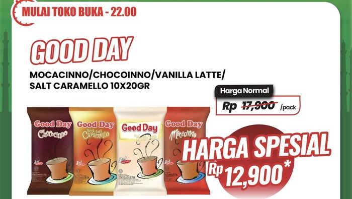 Beli Kopi di Transmart Full Day Sale Pasti Lebih Murah.