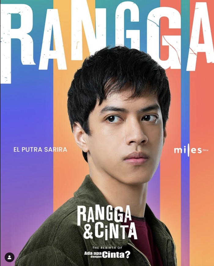El Putra Sarira pemeran Rangga dalam musikal Rangga & Cinta
