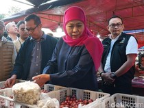 Gubernur Khofifah Sidak Pasar Induk Among Tani Kota Batu, Ini Temuannya