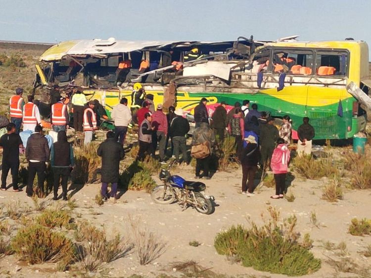 Kondisi Bus yang Kecelakaan hingga Tewaskan 37 Orang di Bolivia