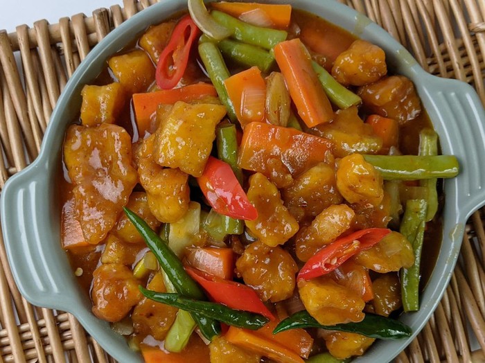 Resep Ayam Saus Asam Pedas