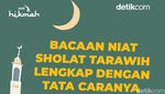 Bacaan Niat Sholat Tarawih Lengkap dengan Tata Caranya