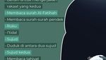 Bacaan Niat Sholat Tarawih Lengkap dengan Tata Caranya