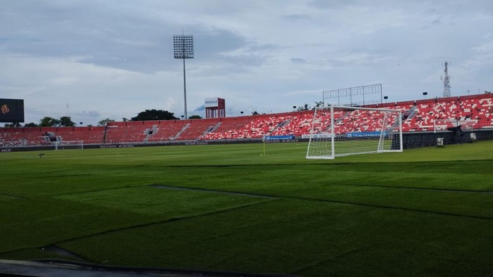 Stadion Kapten I Wayan Dipta, Gianyar, Bali, beberapa waktu lalu. Stadion ini merupakan kandang Bali United.