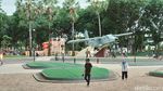 Ramai Warga Ngabuburit ke Monumen Pesawat TNI AL di Hutan Kota Tuban