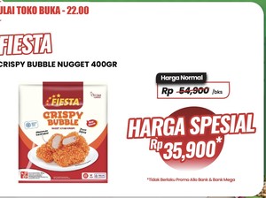 Beli Nugget Ayam Crispy Cuma Rp 35 Ribuan di Transmart Full Day Sale