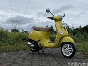 Ternyata Segini Pajak Tahunan Vespa Matic Termurah di Indonesia