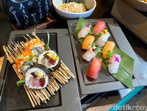 Buka Puasa di Resto Tertinggi di Jakarta, Ada Sushi, Samosa dan Ikan Bakar Jimbaran