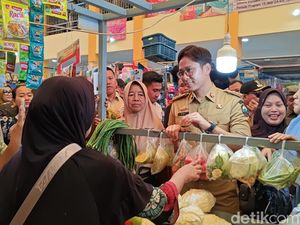 Bupati Lamsel Radityo Egi Pastikan Harga Bahan Pokok Stabil Jelang Lebaran