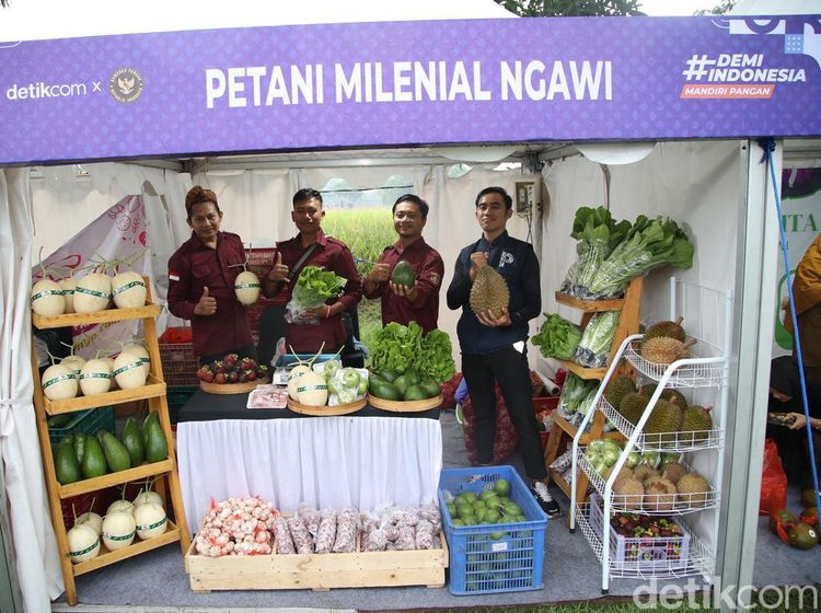 Antusias Warga Serbu #Demi Indonesia Mandiri Pangan di Ngawi