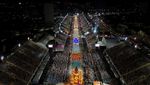 Foto Udara Semarak Karnaval di Brasil