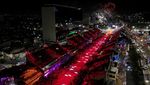 Foto Udara Semarak Karnaval di Brasil