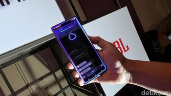 Infinix Note 50 Series terintegrasi dengan DeepSeek. Foto: Adi Fida Rahman/detikINET