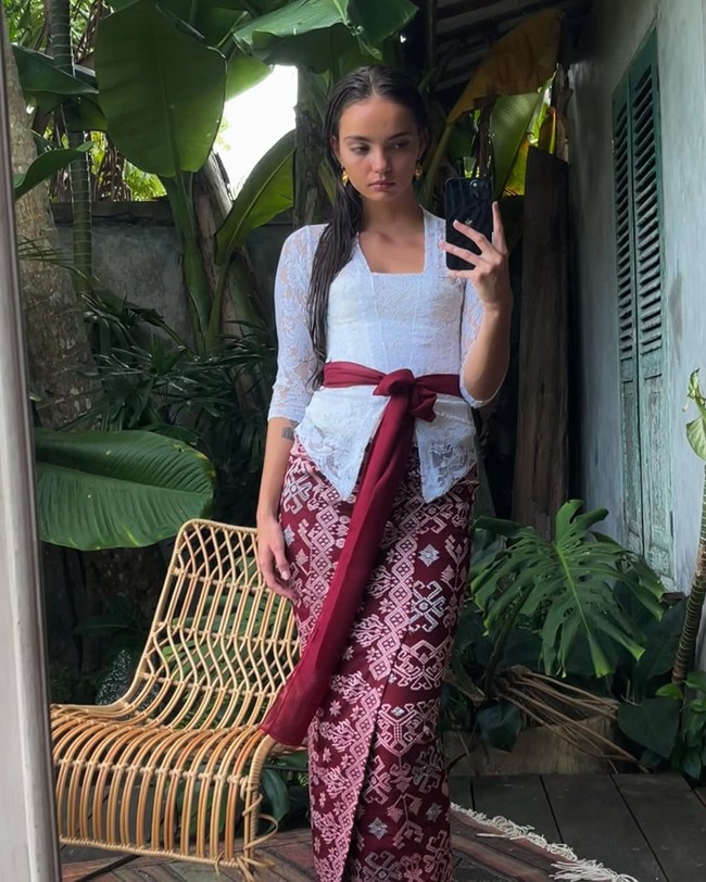Inka yang fasih berbahasa Indonesia itu sudah mulai pemotretan berusia enam bulan. Foto: Instagram Inka Williams