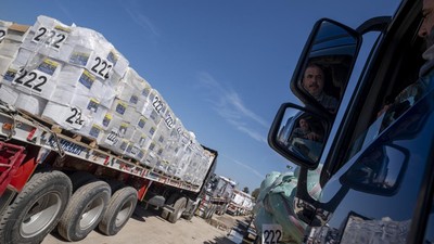 Israel Kembali Blokir Truk Bantuan Masuk ke Gaza