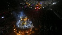 Karnaval tahunan ini berlangsung dari 28 Februari hingga 4 Maret. AP Photo/Bruna Prado