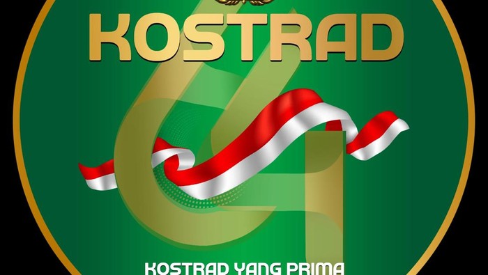 Logo HUT ke-64 Kostrad