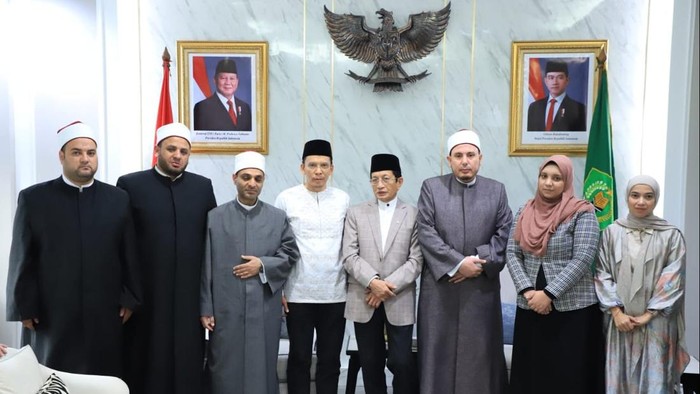 Menag Nasaruddin Umar dan MHM Al Azhar Mesir