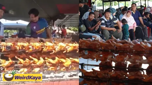 Murah Banget! Pria Ini Jual Ayam Panggang Utuh Rp 3.600 per Ekor
