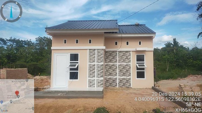 Penampakan Rumah Pesona Alam Kendari Tahap 4