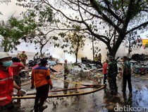 Sederet Fakta Gudang Rongsok di Bantul Terbakar hingga Pemilik Tekor Miliaran