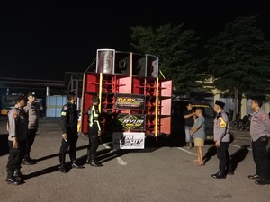 Ganggu Warga, 4 Sound Horeg di Mojokerto Disita Polisi Saat Sahur