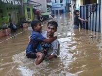Potret Kramat Jati Jakarta Terendam Banjir