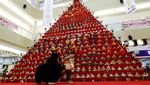 Ribuan Boneka Tradisional Jepang Sambut Perayaan Hinamatsuri